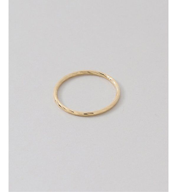 Lilas by Spick&Span「スクリューカットリング K18」|リング|