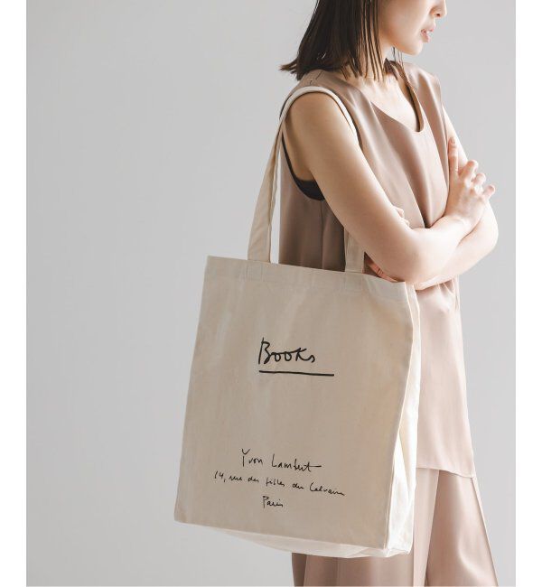 NOBLE「Yvonlambert/イヴォン・ランベール Tote BAG」|トートバッグ|ホワイト