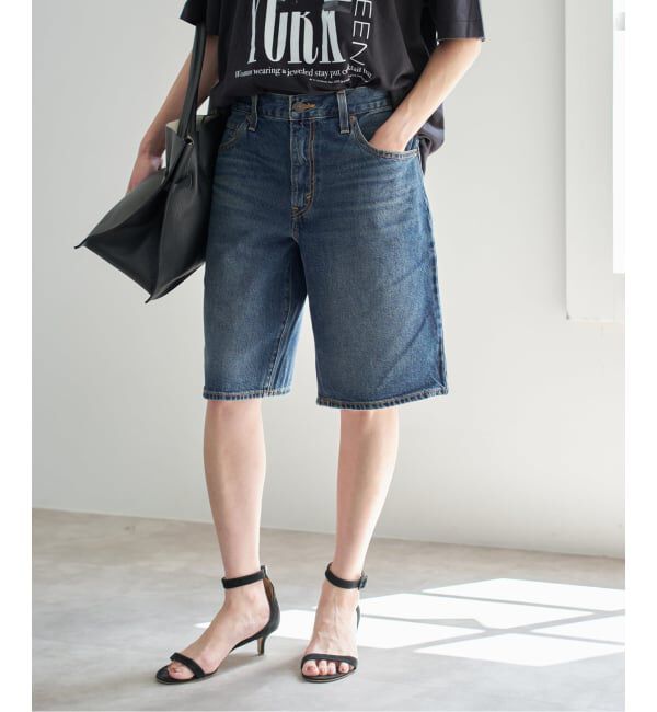 Spick and Span「LEVI'S/リーバイス BAGGY DAD JORT」|デニム|