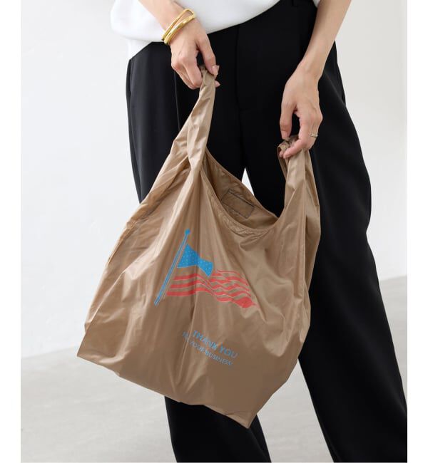 FRAMeWORK「JULY NINE/ジュライ ナイン SHOPPING BAG PRINT」|トートバッグ|