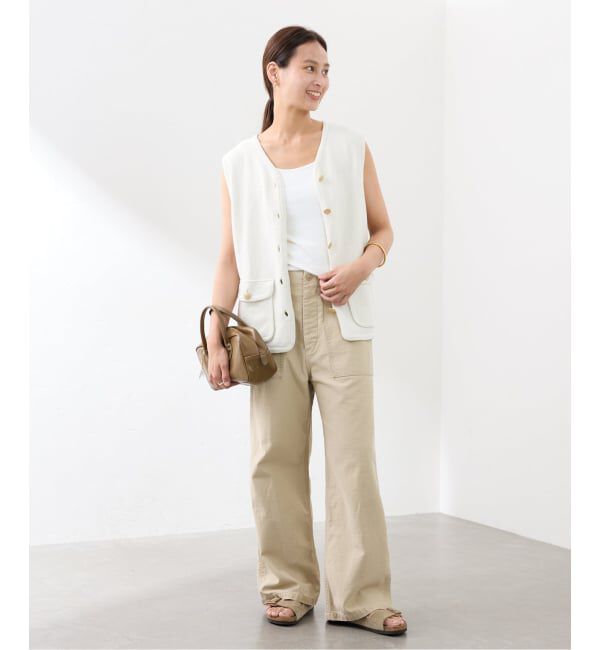 FRAMeWORK「メタルボタンベスト」|ベスト・ジレ|