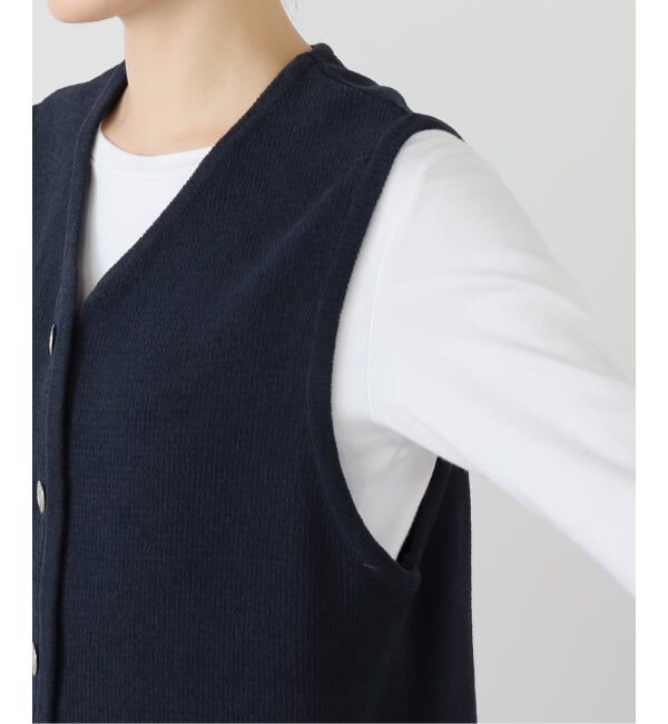 FRAMeWORK「メタルボタンベスト」|ベスト・ジレ|