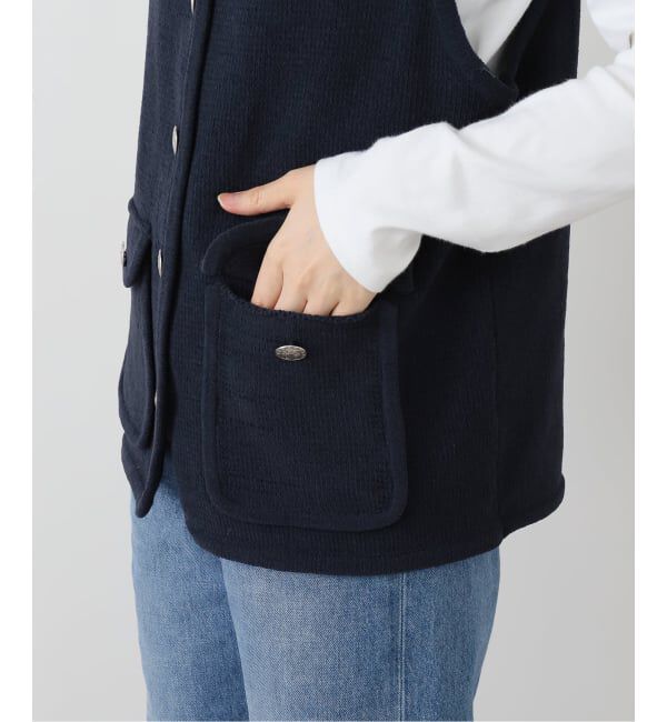 FRAMeWORK「メタルボタンベスト」|ベスト・ジレ|