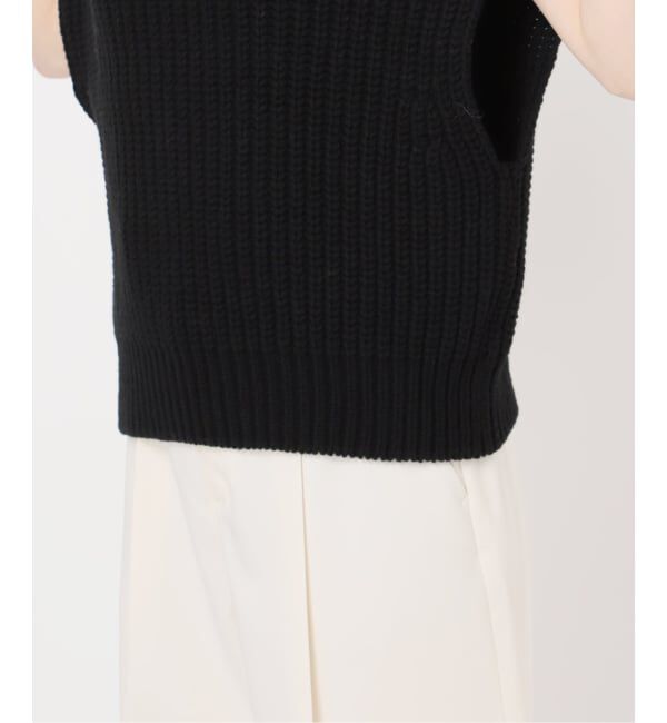 NOBLE「《追加》3G片畦ハイネックベスト」|ベスト・ジレ|