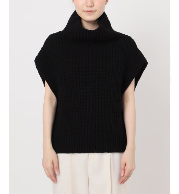 NOBLE「《追加》3G片畦ハイネックベスト」|ベスト・ジレ|