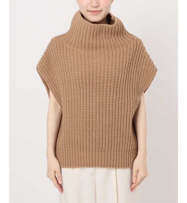 NOBLE「《追加》3G片畦ハイネックベスト」|ベスト・ジレ|