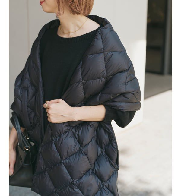 Spick and Span「《一部店舗+WEB限定》TAION / タイオン CITY REVERSIBLE DOWN STOLE」|ストール|