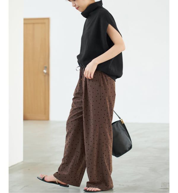 Spick and Span「オフタートルニットベスト」|ベスト・ジレ|