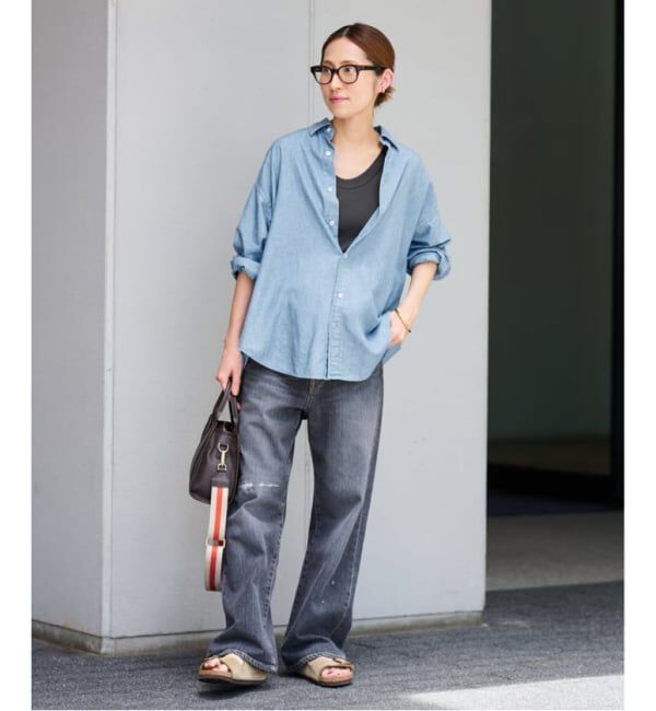 FRAMeWORK「≪追加≫ダンガリーシャツ 4」|シャツ・ブラウス|