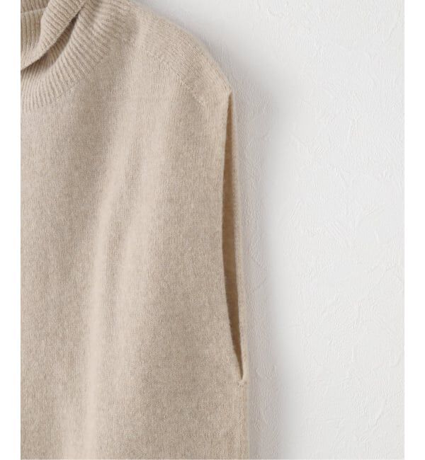 Spick and Span「《WEB限定 / 追加2》オフタートルニットベスト」|ベスト・ジレ|