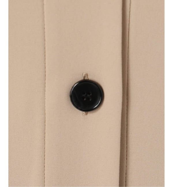 NOBLE「《追加・WEB限定カラー》エステルダブルクロスカーデブラウス」|シャツ・ブラウス|