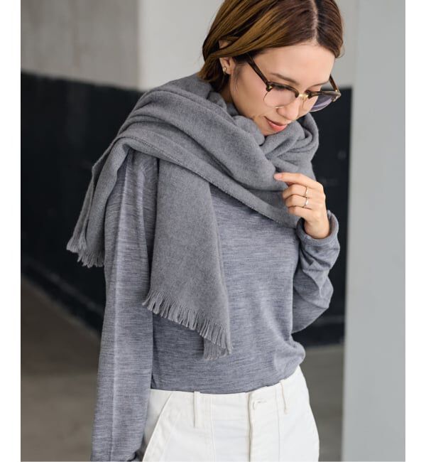 FRAMeWORK「≪新色 / 追加≫MYLAB ヴァージンウールストール」|マフラー|