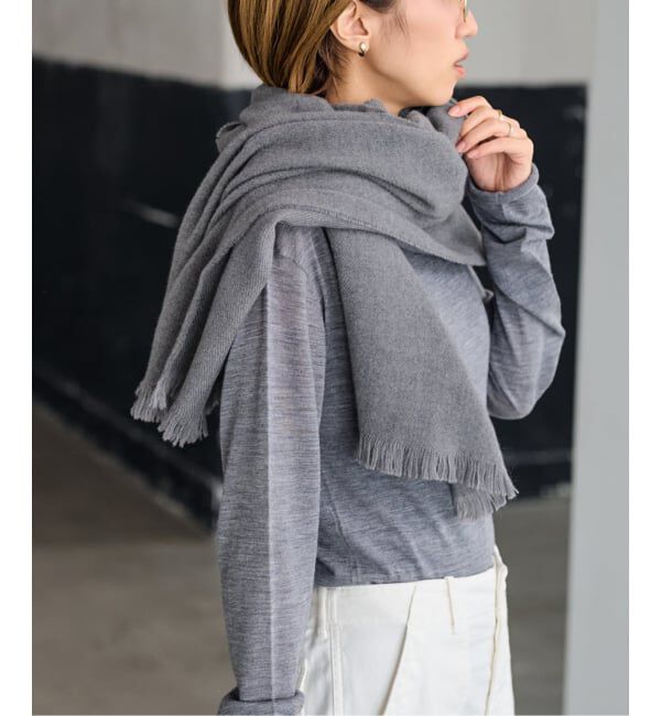 FRAMeWORK「≪新色 / 追加≫MYLAB ヴァージンウールストール」|マフラー|