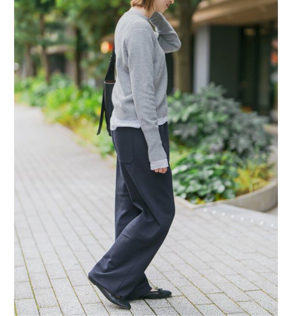 Spick and Span「《追加》裏毛イージーストレートパンツ」|その他|