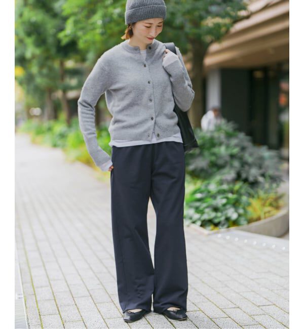 Spick and Span「《追加》裏毛イージーストレートパンツ」|その他|