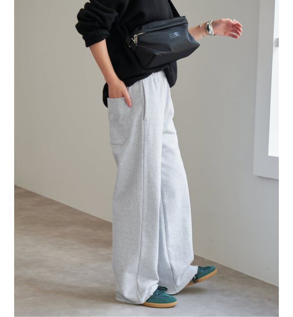 Spick and Span「《追加》裏毛イージーストレートパンツ」|その他|