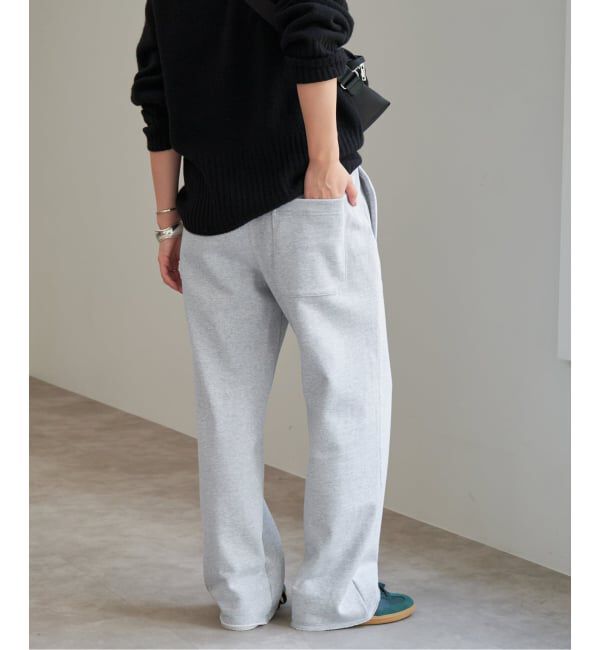 Spick and Span「《追加》裏毛イージーストレートパンツ」|その他|