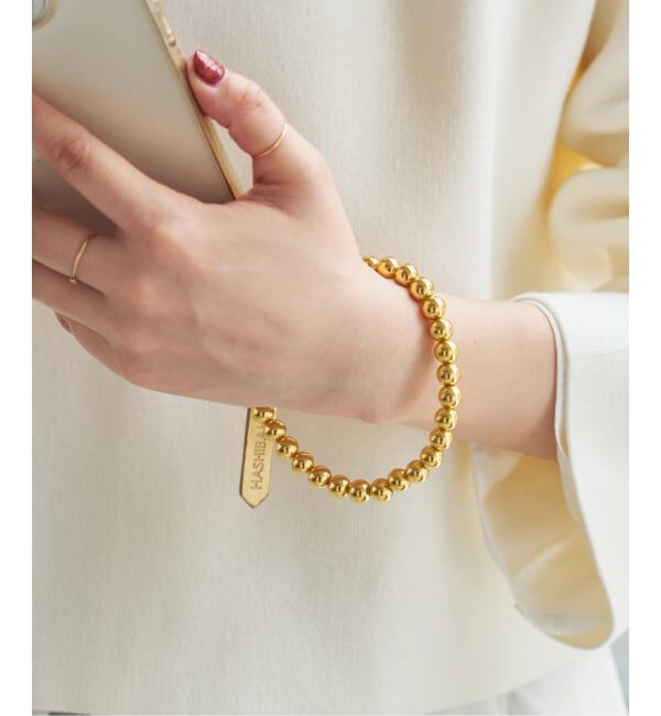 Spick and Span「HASHIBAMI / ハシバミ ヘマタイトボールスマホストラップ」|その他|