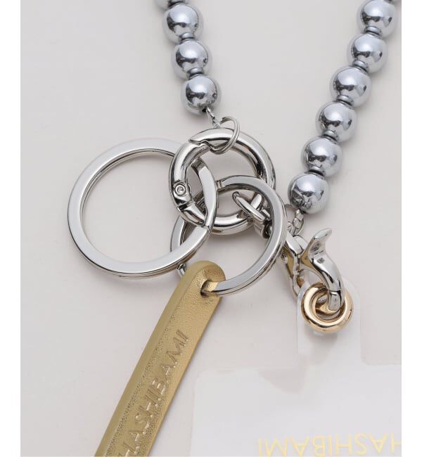 Spick and Span「HASHIBAMI / ハシバミ ヘマタイトボールスマホストラップ」|その他|