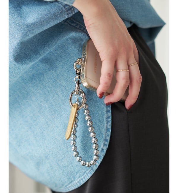 Spick and Span「HASHIBAMI / ハシバミ ヘマタイトボールスマホストラップ」|その他|