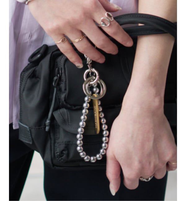 Spick and Span「HASHIBAMI / ハシバミ ヘマタイトボールスマホストラップ」|その他|