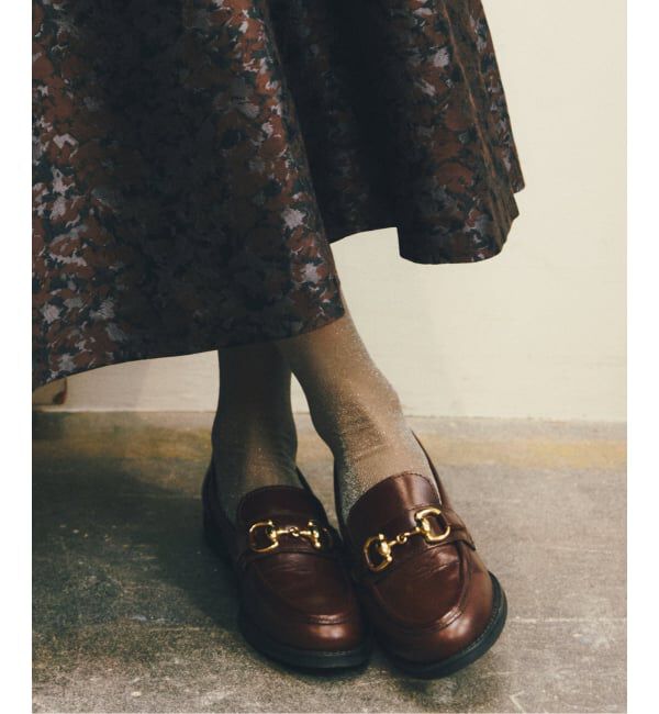  「ENESS/エネス レザーローファー」|ローファー|ブラウン