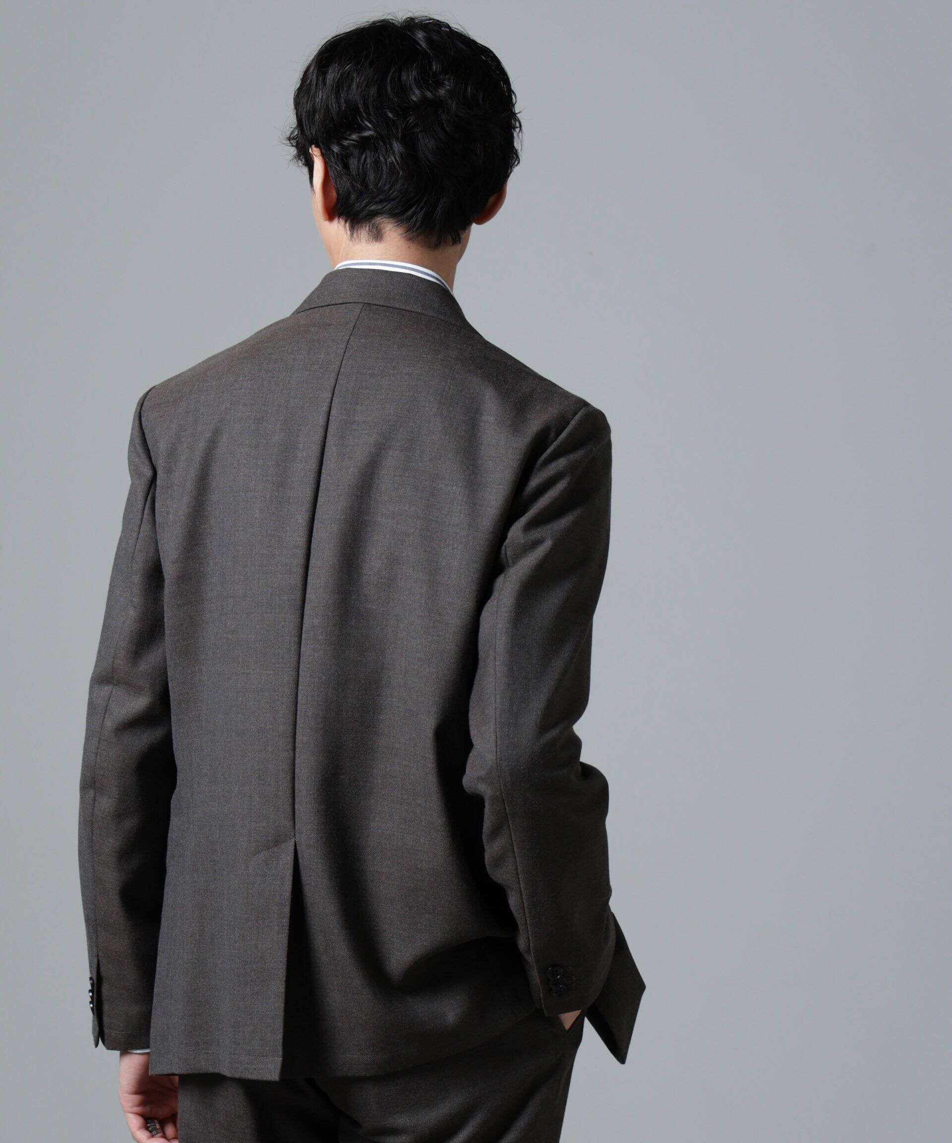 nano･universe「｢N JACKET PREMIUM｣RENU(R)ｳｰﾙ混洗えるｻｷｿﾆｰｼﾞｬｹｯﾄ(ｾｯﾄｱｯ 」|スーツ|