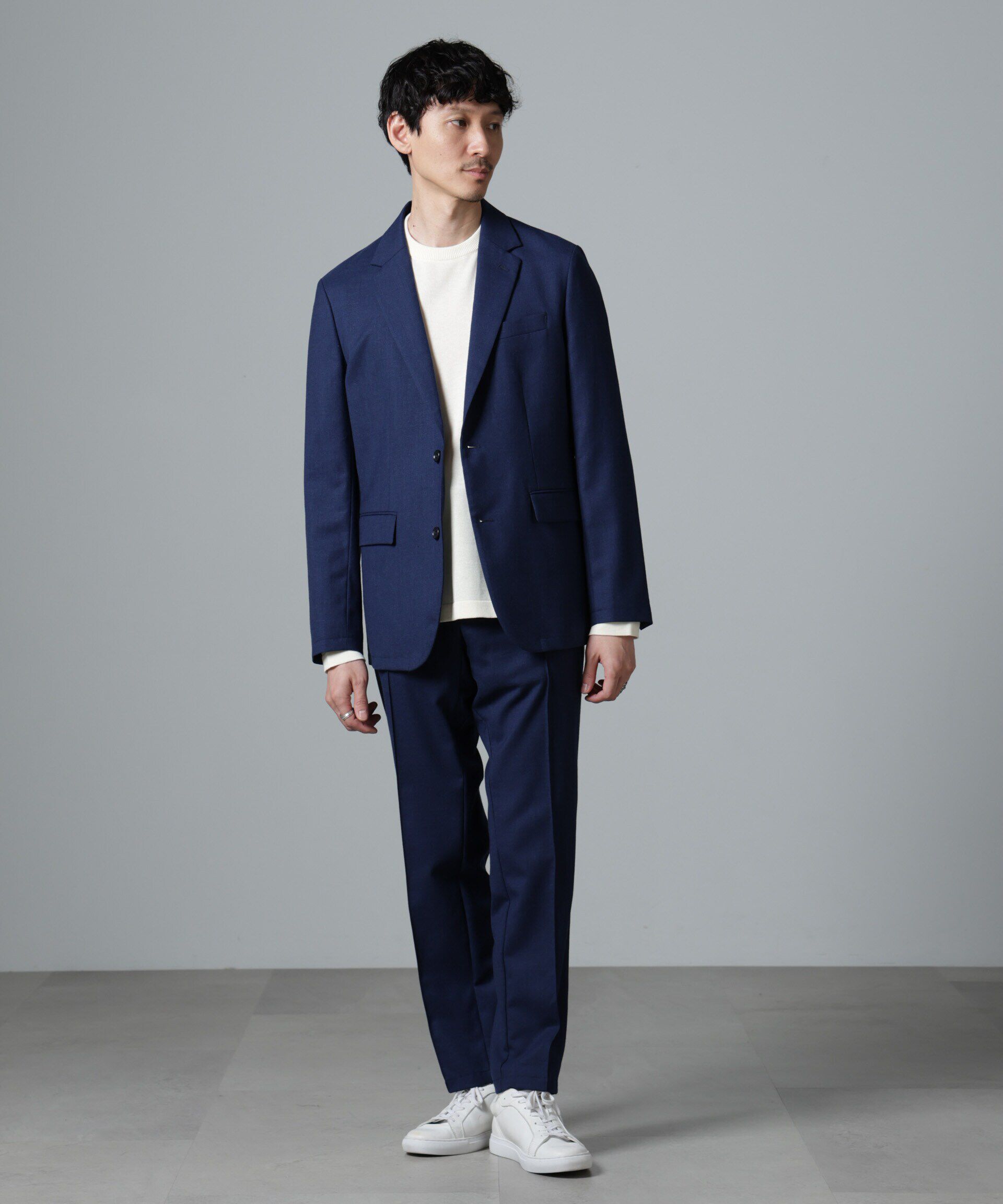 nano･universe「｢N JACKET PREMIUM｣RENU(R)ｳｰﾙ混洗えるｻｷｿﾆｰｼﾞｬｹｯﾄ(ｾｯﾄｱｯ 」|スーツ|