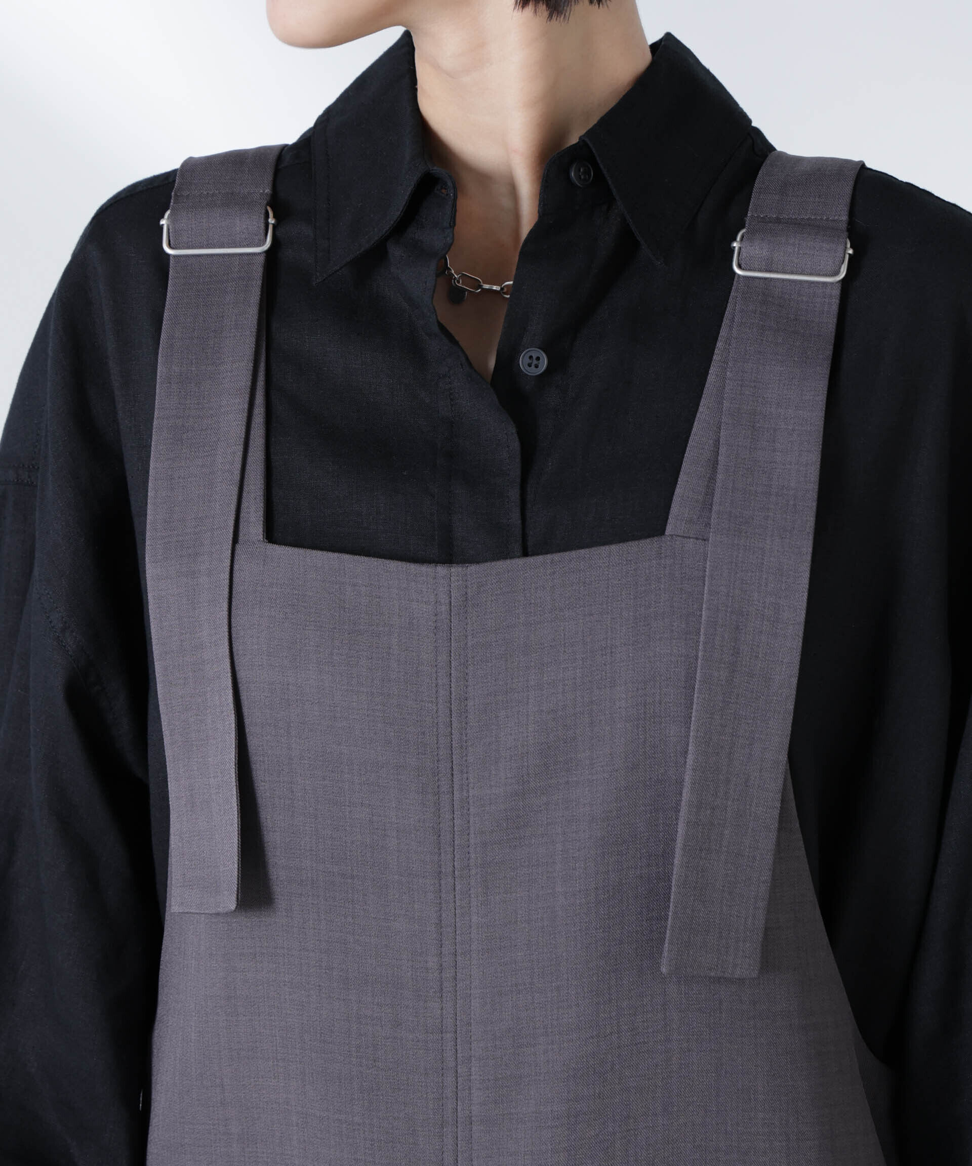 nano･universe「前後2wayサロペットワンピース」|ワンピース|