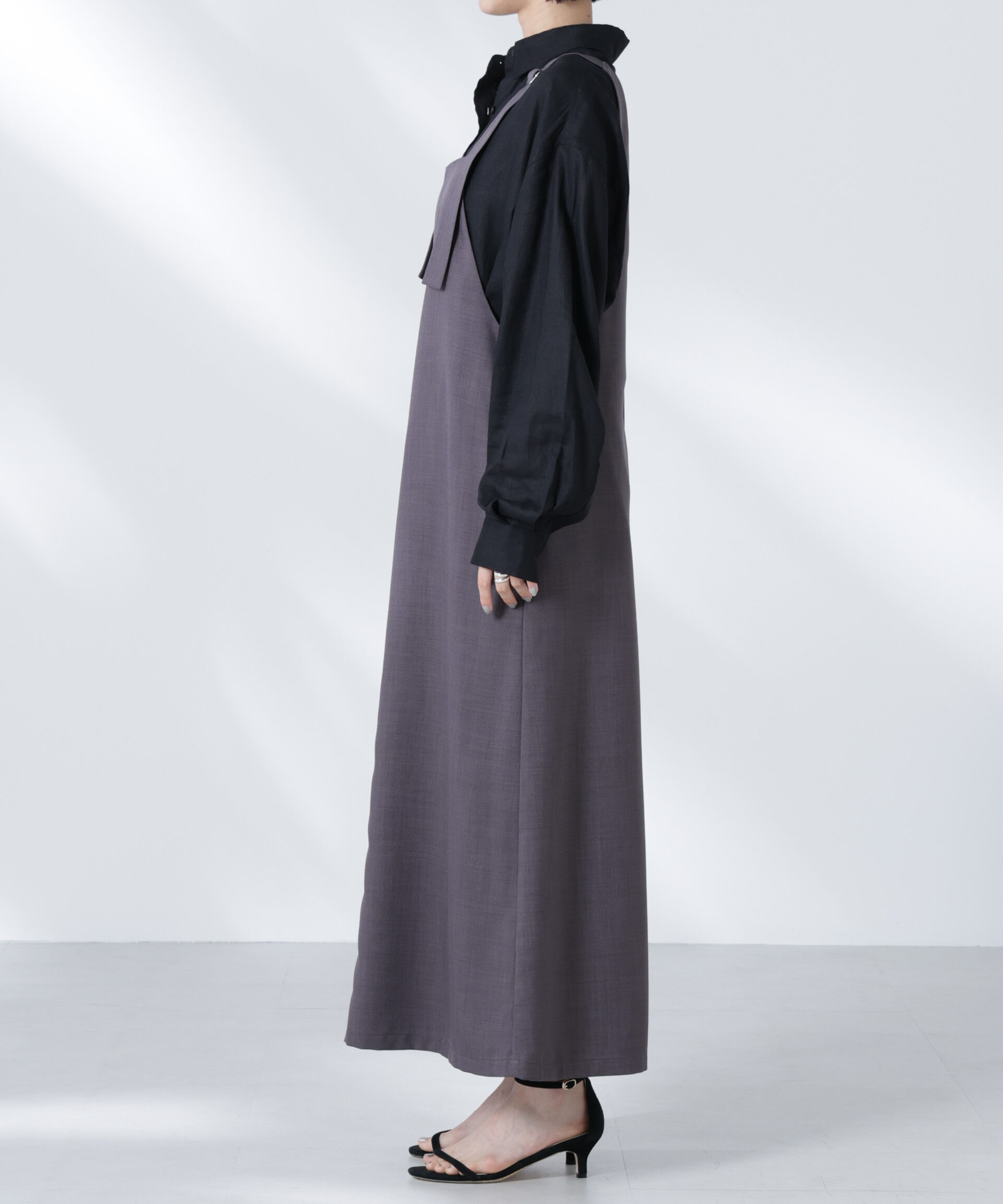 nano･universe「前後2wayサロペットワンピース」|ワンピース|