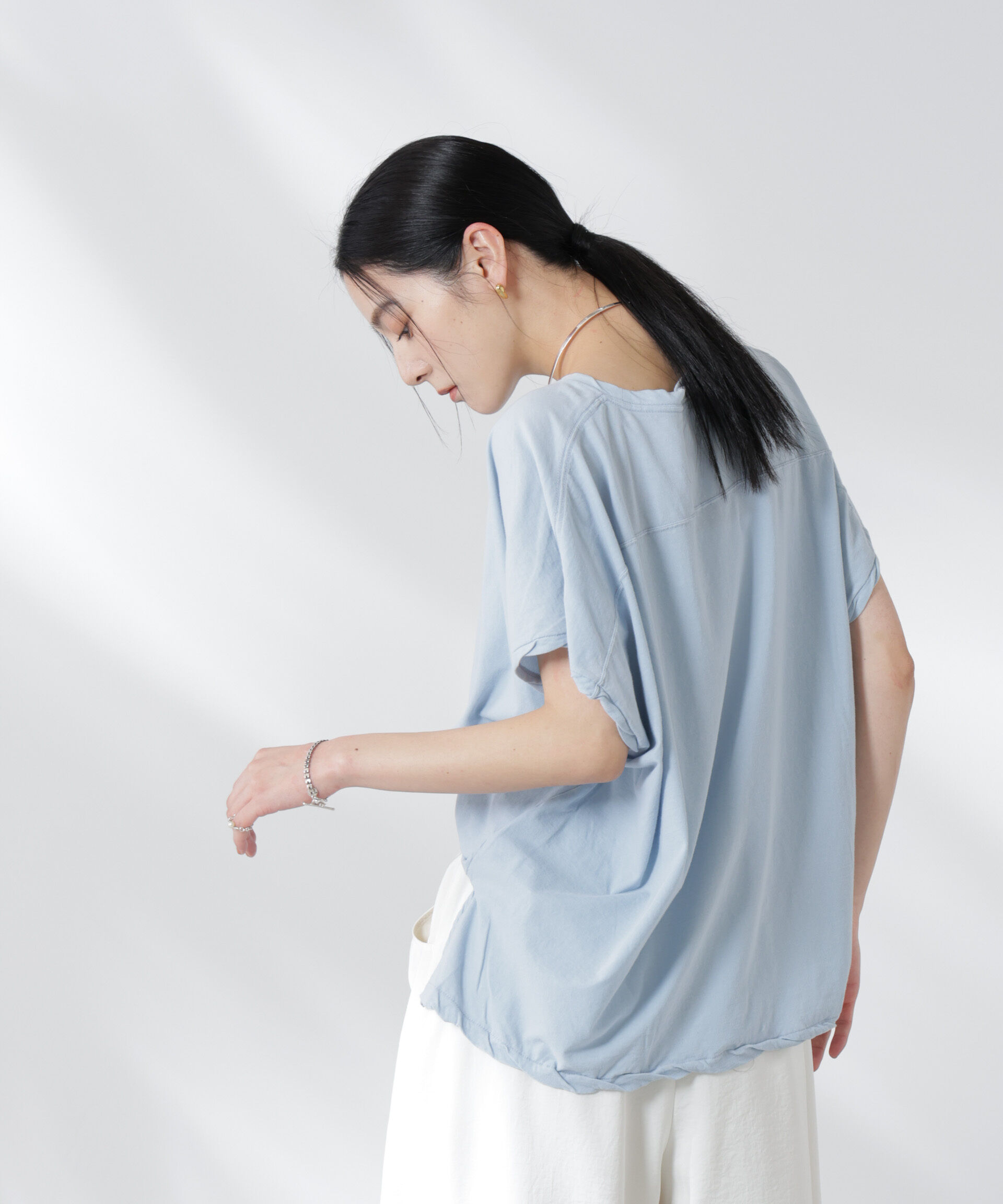 nano･universe「GREYCHORD/IVY フットボールデザインTシャツ」|Tシャツ・カットソー|