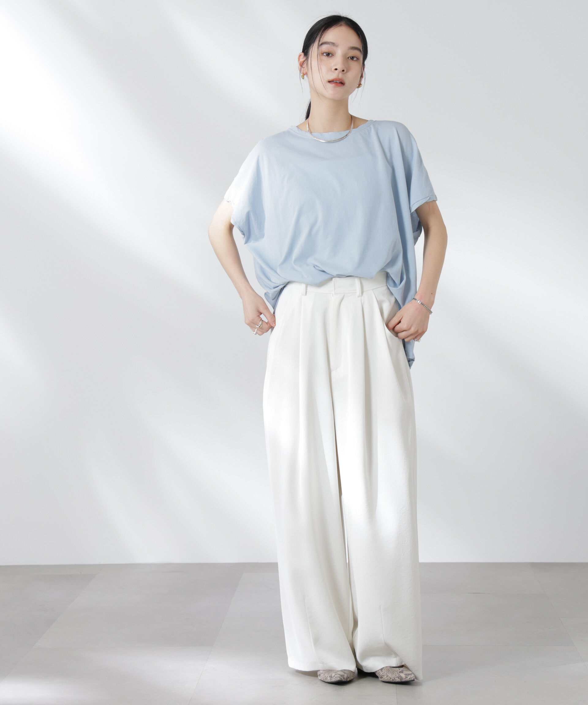 nano･universe「GREYCHORD/IVY フットボールデザインTシャツ」|Tシャツ・カットソー|