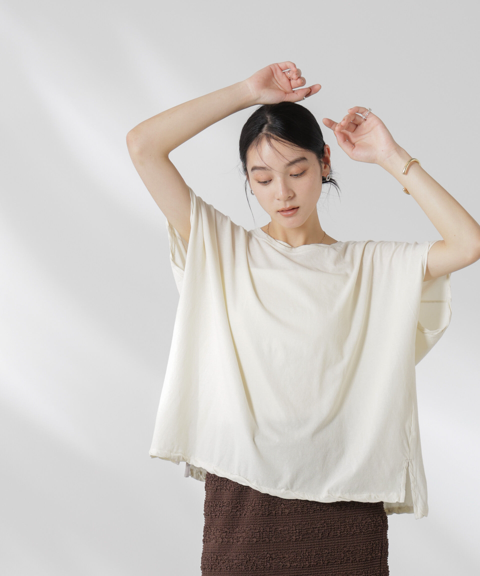 nano･universe「GREYCHORD/IVY フットボールデザインTシャツ」|Tシャツ・カットソー|