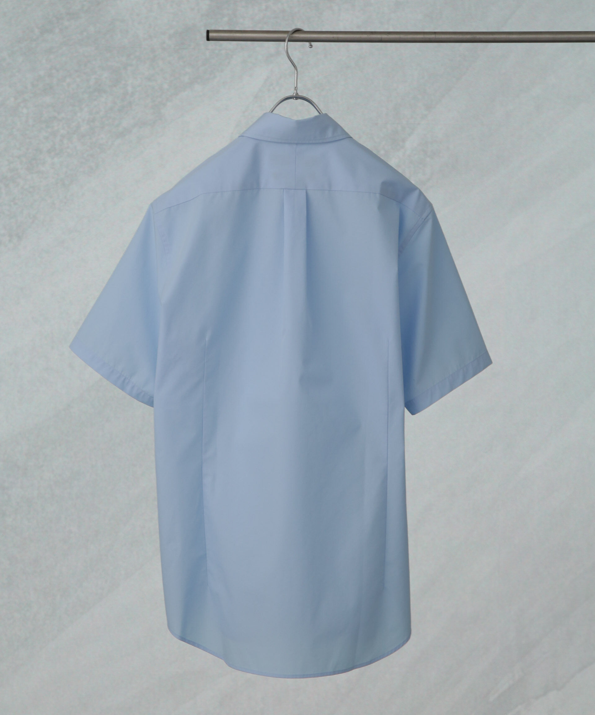 nano･universe「「N shirt」 速乾 セミワイドカラーシャツ半袖」|シャツ・ブラウス|