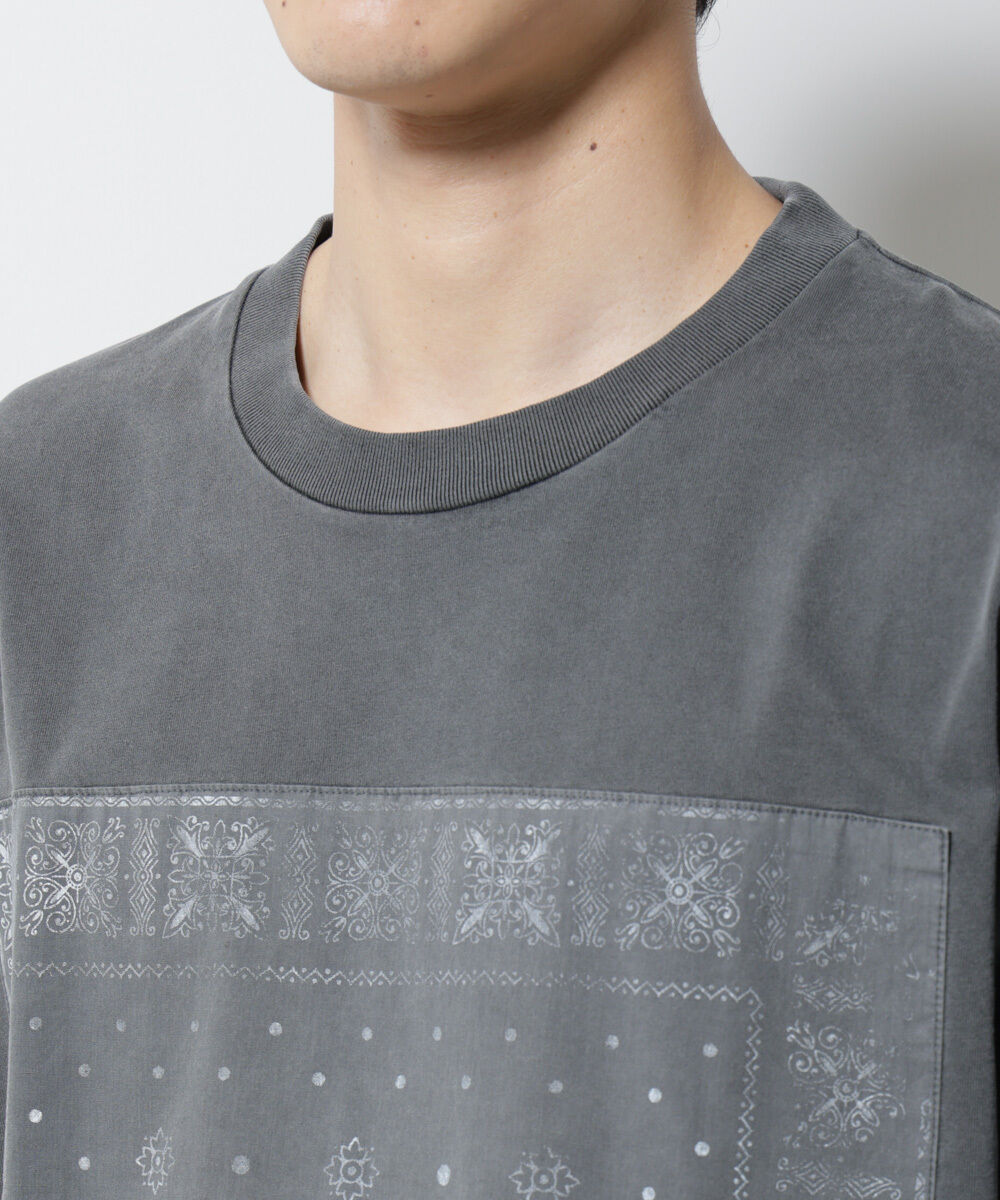 nano･universe「ピグメントクラフトTシャツ 半袖」|Tシャツ・カットソー|