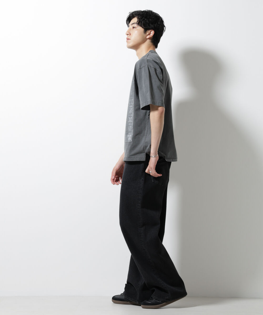 nano･universe「ピグメントクラフトTシャツ 半袖」|Tシャツ・カットソー|