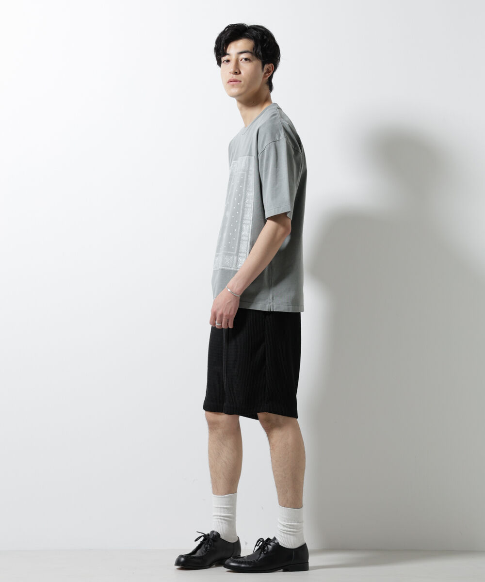 nano･universe「ピグメントクラフトTシャツ 半袖」|Tシャツ・カットソー|