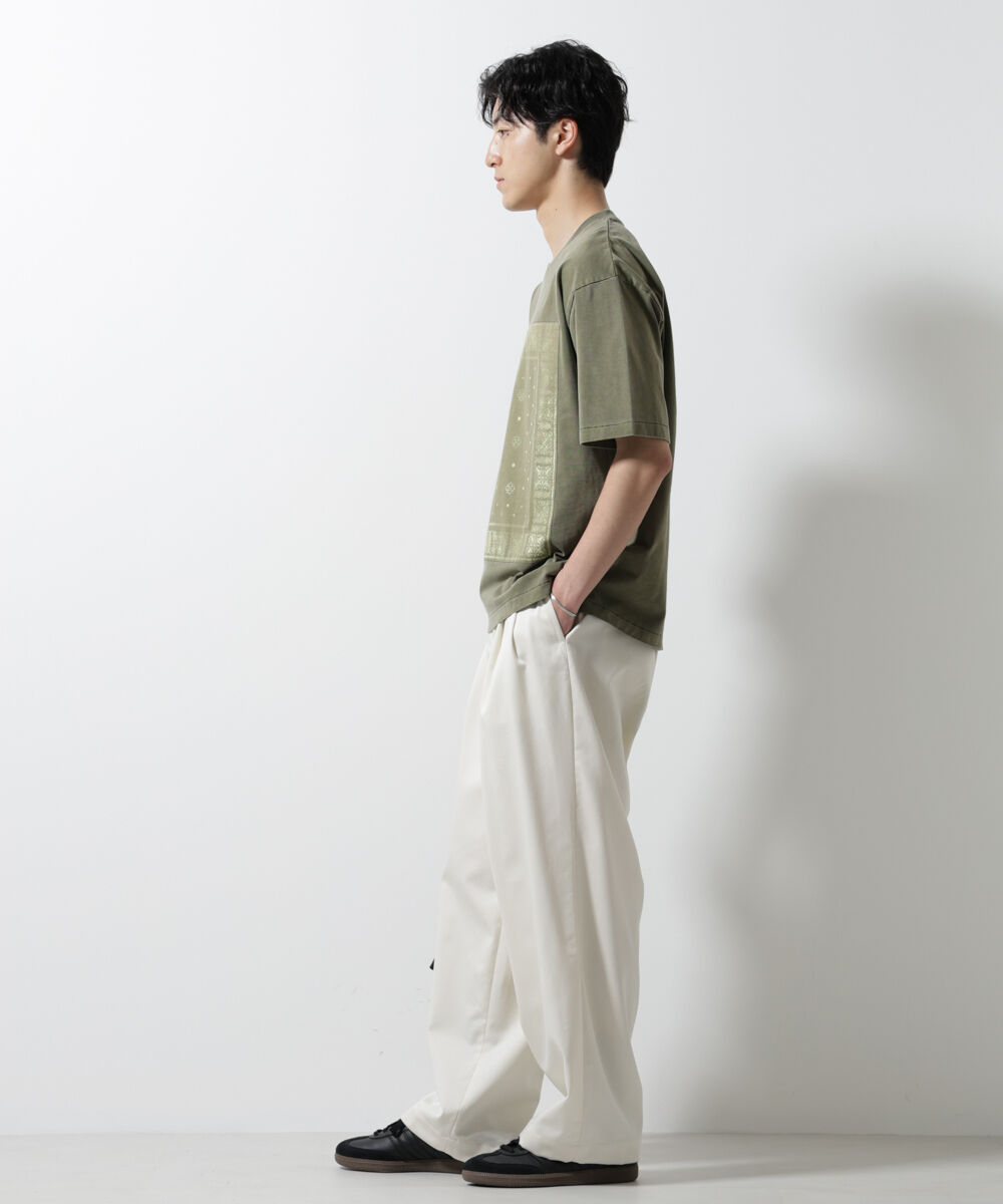 nano･universe「ピグメントクラフトTシャツ 半袖」|Tシャツ・カットソー|