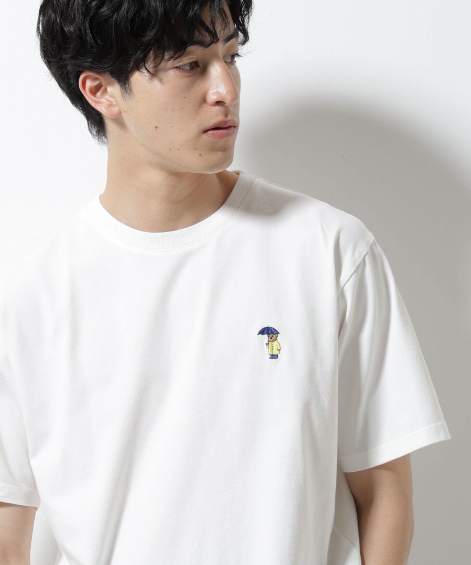 nano･universe「ナノベアTシャツ 半袖 RAIN Ver.」|Tシャツ・カットソー|