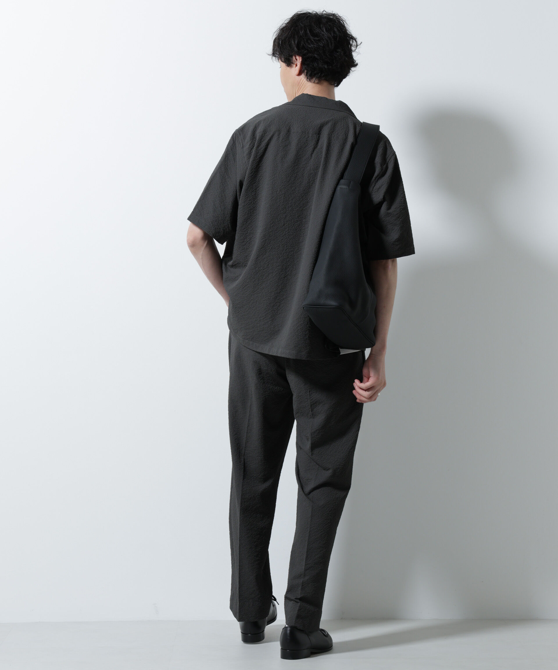 nano･universe「サッカーシャツ 半袖（セットアップ可）」|シャツ・ブラウス|