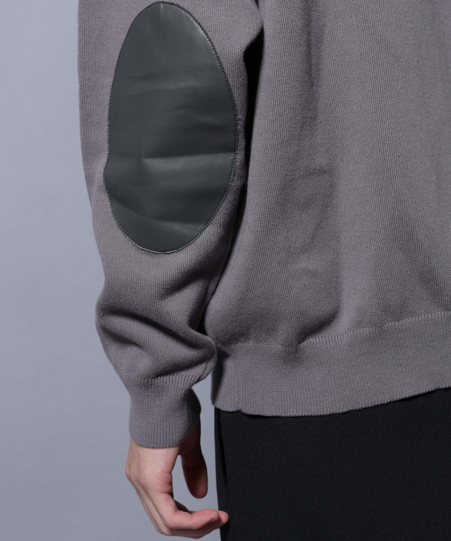 nano･universe「｢大人のｽｳｪｯﾄ｣ｺｯﾄﾝｽｳｪｯﾄﾗｲｸﾆｯﾄ ｴﾙﾎﾞｰﾊﾟｯ」|ニット・セーター|