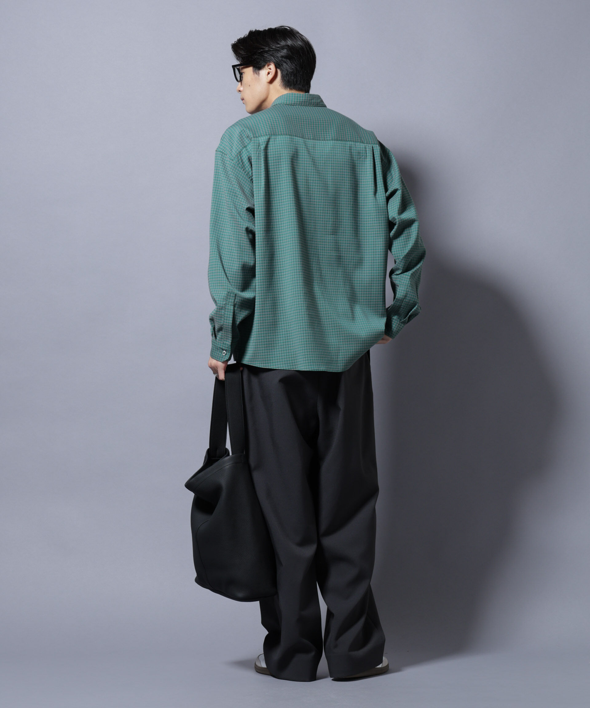 nano･universe「グランパチェックシャツ」|シャツ・ブラウス|