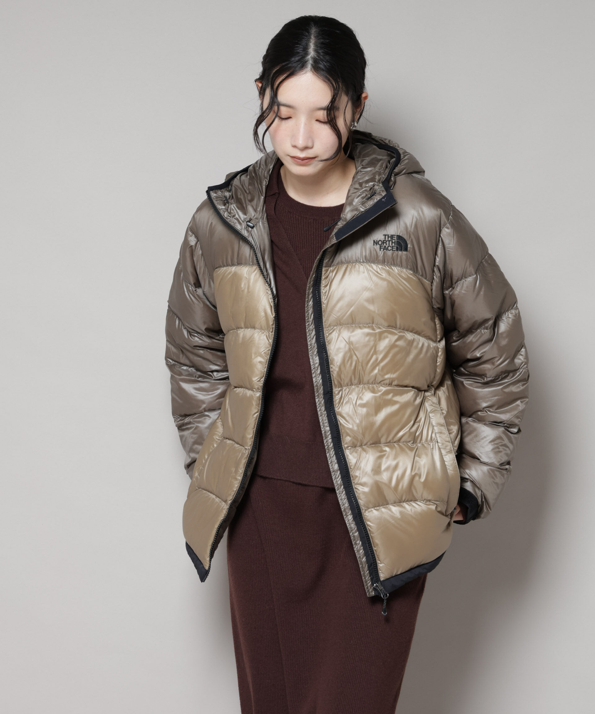 nano･universe「THE NORTH FACE/Aconcagua Hoodie」|ダウン|