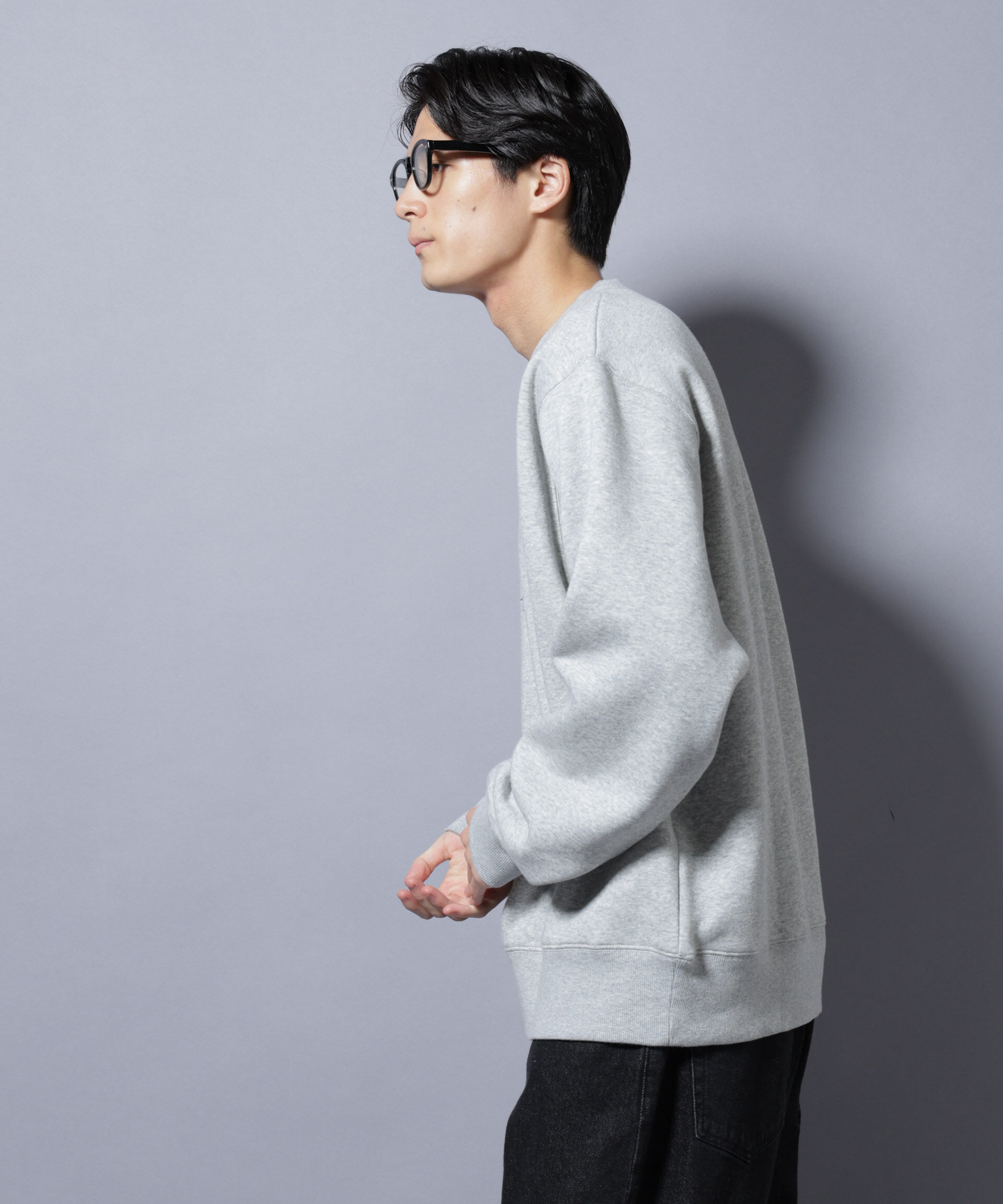 nano･universe「「NJ/CLUB」裏起毛 ジャージークルーネックスウェット」|Tシャツ・カットソー|