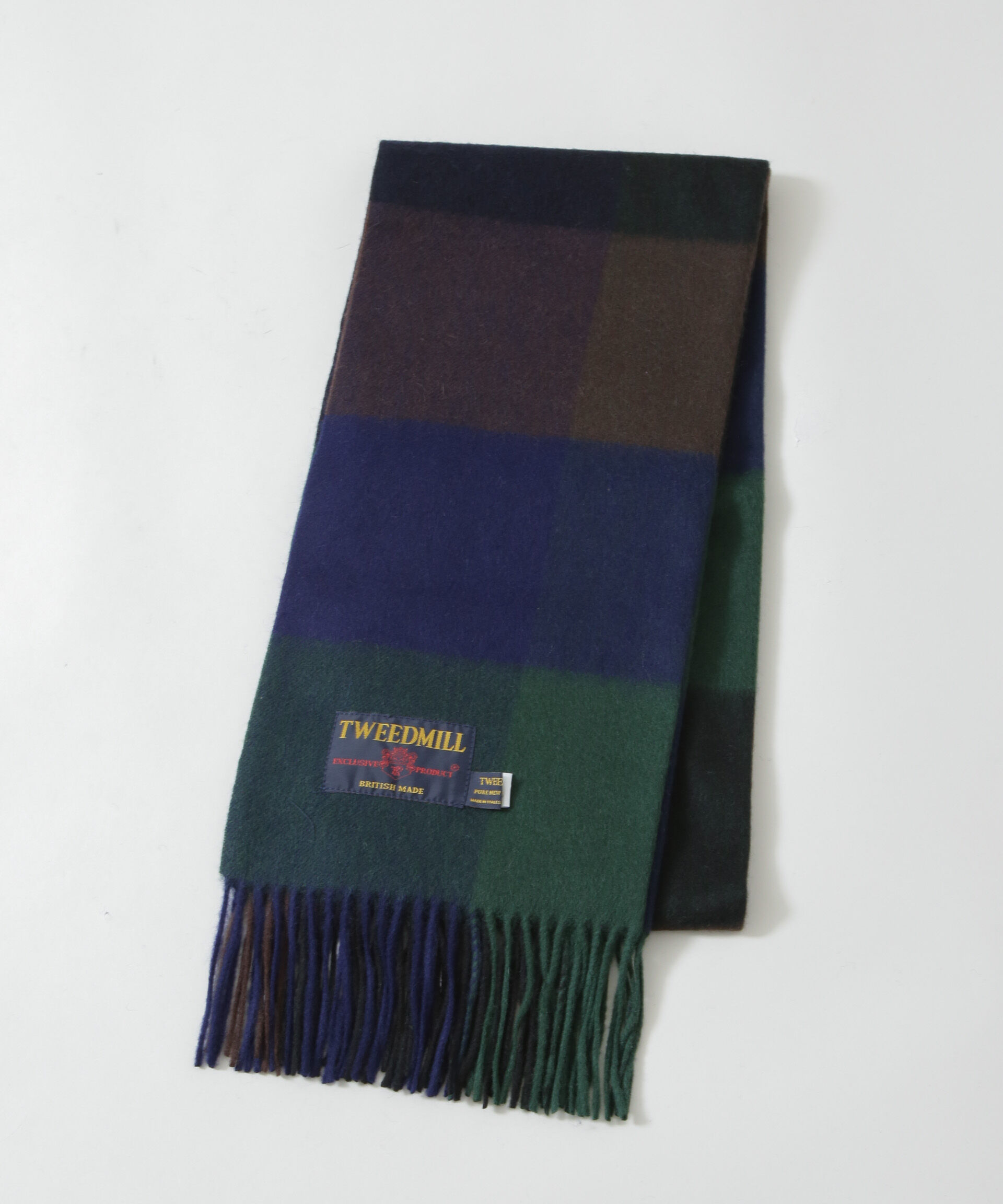 nano･universe「TWEEDMILL/48&times;190 ストール」|マフラー|