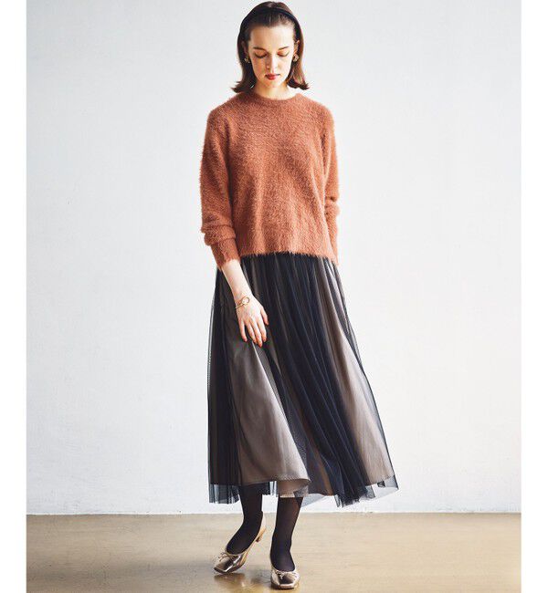 組曲「【飯豊まりえさん着用・Oggi12月号掲載】ギャザーチュール スカート」|スカート|