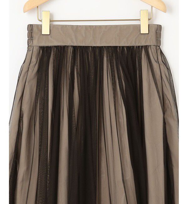 組曲「【飯豊まりえさん着用・Oggi12月号掲載】ギャザーチュール スカート」|スカート|