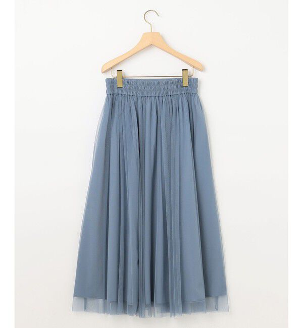 組曲「【飯豊まりえさん着用・Oggi12月号掲載】ギャザーチュール スカート」|スカート|