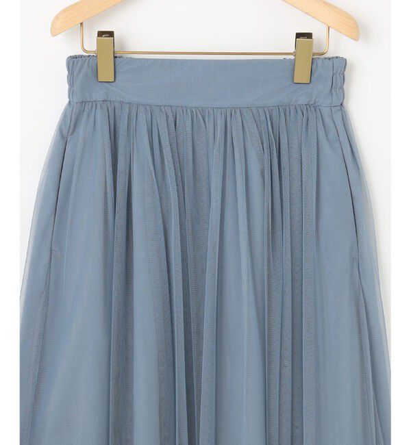 組曲「【飯豊まりえさん着用・Oggi12月号掲載】ギャザーチュール スカート」|スカート|