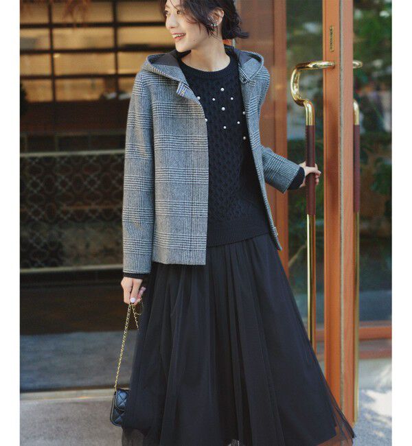 組曲「【飯豊まりえさん着用・Oggi12月号掲載】ギャザーチュール スカート」|スカート|